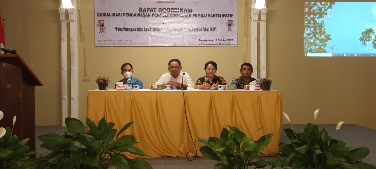 Sosialisasi Pengawasan Penyelenggaraan Pemilu Partisipatif Sasar Kaum Perempuan