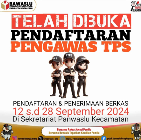 Bawaslu Bengkayang Pengawas TPS